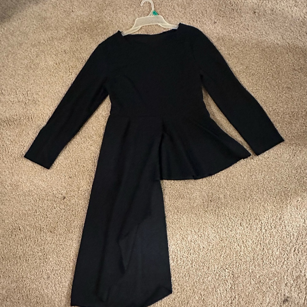 Elegant Black Long Sleeve Top